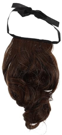 DEARMAMY Peluca De De Caballo Extensiones De Cabello Para Mujeres Extensiones De Cabello De Caballo Alambre De Alta Temperatura Black