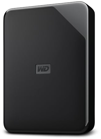 WD 5TB Elements AE Portable External Hard Drive, SuperSpeed USB 3.2 Gen 1/USB 3.0, Plug-and-Play, Formatted for Windows, Black