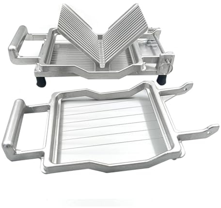 NONDK Affettatrice per Formaggio Taglierina per Formaggio per Formaggio A Blocchi Tagliere per Formaggio Gadget per Burro con da 1 e 2 cm Durevole Facile da Installare