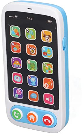 Generic Juguetes para Teléfonos Móviles para Bebés, Música y Luces Inteligentes Multifuncionales para Educación Temprana para Niños Pequeños, Teléfonos, Juguetes para Juegos de Simulación, Tamaño
