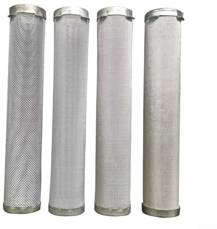 Stainless Steel 304 Airless Spray Filter Manifold with 4 Wings for Sprayer, Water Based Lacquer Strainer Screen, Furniture Painting Equipment Part(100mesh)