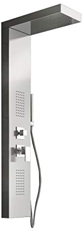 Pannello Doccia Idromassaggio A Tre Vie In Acciaio Lucido
