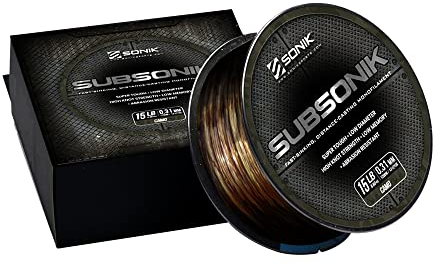 Sonik SubSonik Camo Karpfenschnur, 1200 m, 8,2 kg