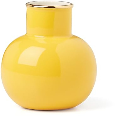 Kate Spade New York Yellow Make It Pop Small Vase, 0.68