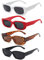 Unning 4 Stück Rechteckige Sonnenbrille für Damen Retro 90er Trendy Sonnenbrillen Set Vintage Quadrat Brille für Damen
