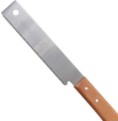 MASUNN Sega a mano piccola da 12 pollici con manico in legno a denti fini sega di taglio piatto di precisione piccola sega a mano con manico dritto sega a mano fai da te per la lavorazione del legno