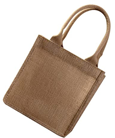 FUNNETOYU Bolsa de Yute Reutilizable Fácil de Llevar y Versátil para Compras y Bolsas Compra Reutilizables Ecológicas Adecuado para Ceremonias