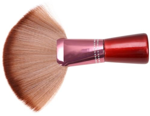 Veemoon Pinceau De Maquillage Professionnel Éventail Moyen Taille Nylon Marron Clair Pour Femme Se Maquiller Usage Quotidien Cosmétique