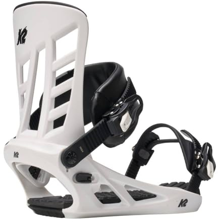 K2 - Attacchi da snowboard Indy White da uomo - Uomo - Dimensione m - Bianco