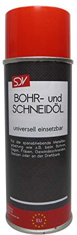 SDV Chemie Bohröl Schneidöl Spray 1x 400ml Schmiemittel Gewindeschneideöl Kühlmittel Schmieröl