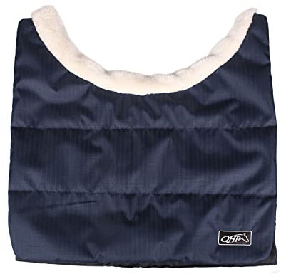 QHP Brustschützer Ontario für Pferdecken (Navy)