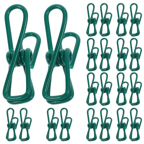 BESPORTBLE 30piezas Abrazaderas Para Película De Invernadero Pinzas Fiables Para Sombreado Cubiertas De Película y Clips Para Rejilla De Secado Abrazadera Para Invernadero Pinzas Impermeables
