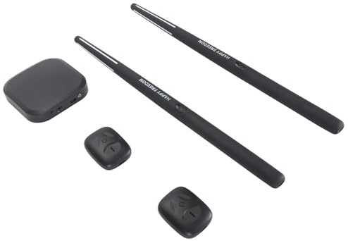 lyrlody Virtuell Trumkit, Imponerande Rörelseavkänning, Robust ABS -design, Lätt Bärbar, Avancerad Virtuell Teknik Elektronisk Trumset
