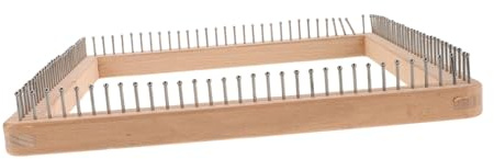 OSALADI Tisserand En Bois Métier à Tisser Pour Couvertures à Tricoter Planche à Tisser Pour Fabriquer Des Chapeaux Métier à Tricoter En Bois Carrés