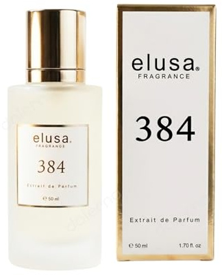 ELUSA 384 Herren Parfüm 50 ml - Extrait de Parfum - Honig Tabak Vanille Duft - süß würzig intensiv - maskuliner Herrenduft langanhaltend - Männer Geschenk Luxusduft Herrenparfum