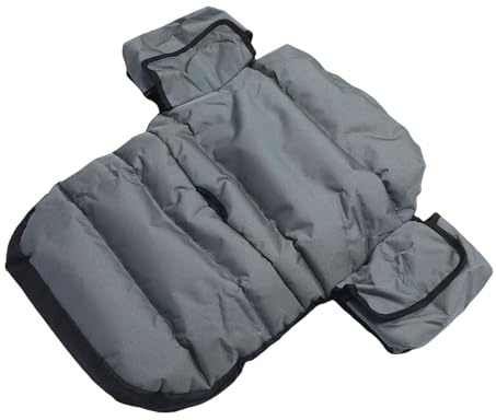 Naroote Coprisedia per Tosaerba da Equitazione Oxford 600D Antipioggia, Coprisedia per Trattorino con Design Antiscivolo, Regolabile per Uso Esterno Prolungato (GREY)