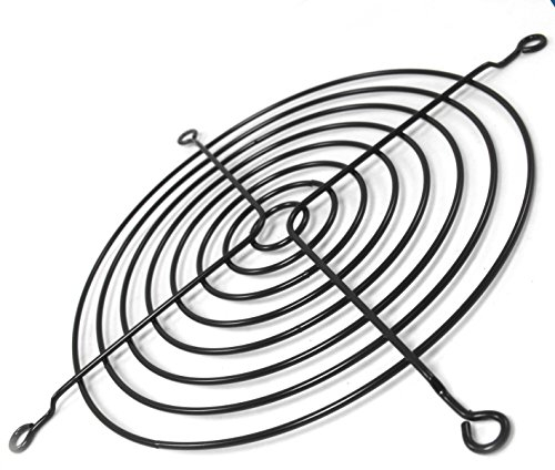 AABCOOLING Grill 140 Black - Metal Grill for 140mm Fans, PC Dust Filter, Dust Filter, Fan Cover, Dust Filter, Fan Grill, Fan Filter