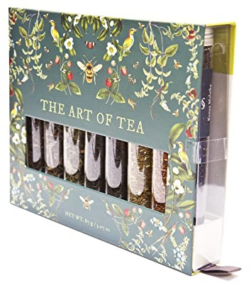 eat.art Art of Tea Selection Box – Tea Gift Set - 8 Speciality Trending Tea Blends – Premium Afternoon Tea Treat for Women And Men – Luxury Gift For Those Feel Good Moments