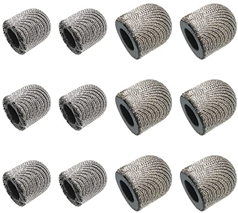 QUARKZMAN 20pz Stilo Penna Punte Conduttivo Mesh fibre Capacitivo Touch Schermo Penne Punta Universale Sostituzione 5mm 6mm