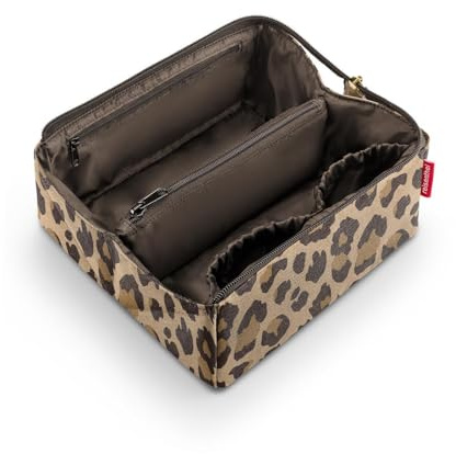 reisenthel fold case Leo Macchiato - Boxy Cosmetic-Case : Optimaler Reisebegleiter mit viel Stauraum. 2 Steckfächer innen: für mehr Ordnung