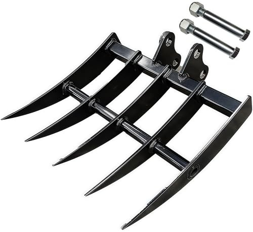 Mini grävmaskinskratta tillbehör | Hydraulisk lutning bred bakhacka för 0,8-2 ton mikrogrävare | 25 mm håldiameter 90 mm spänn universell lutning för minigävmaskin och kompakta maskiner