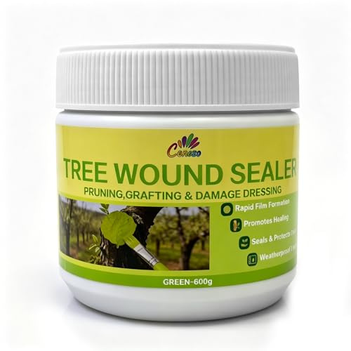 600g Pasta Cicatrizante Poda,Cera para Árboles Verde,Impermeable y Resistente a la Intemperie Cicatrizante Arboles para Injertos y Rápida Cicatrización de Árboles Frutales y Plantas Ornamentales