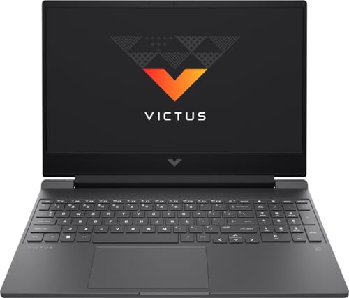 HP Victus Gaming Laptop 15-fb3012nf Copilot+ PC AMD Ryzen AI 5 340 Ordinateur Portable 39,6 cm (15.6) Full HD 16 Go DDR5-SDRAM NVIDIA GeForce RTX 5060 Wi-FI 6 (802.11ax) Dos Gratuit Noir