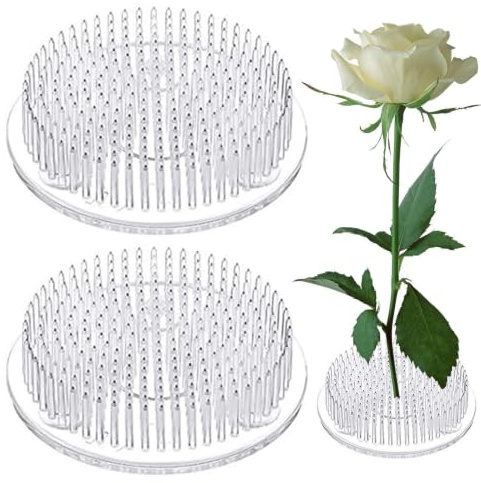 Nudorpn | Transparent vattentålig blomhållare | Bärbar trädgårdscafé dekorativ för att fixa blommor, klar stifthållare för blomsterarrangemang