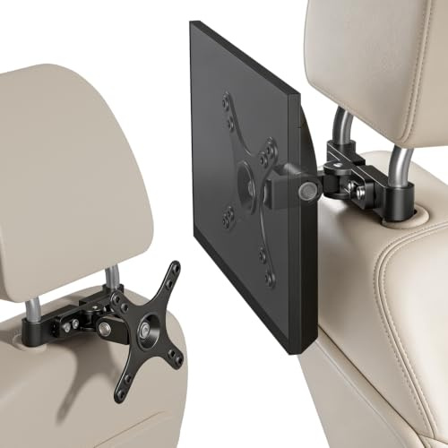 Support d'appui-tête de Voiture pour Moniteur Portables et Petit Téléviseur