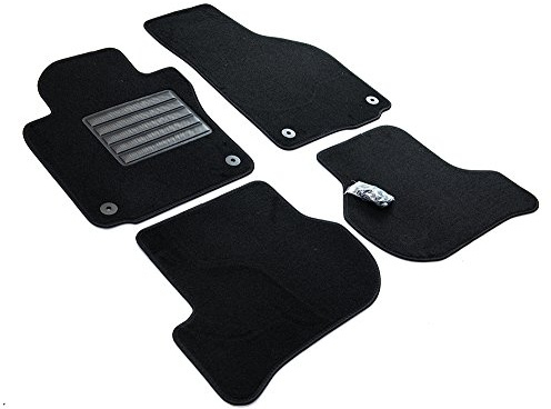 MTM SP-3674 Alfombrillas a Medida en Velour para Volkswagen Golf 5 - Golf 6 2003-2013 - Scirocco III 2008-2017 / Skoda Octavia II 2004-2013