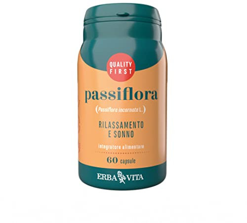 ERBA VITA Integratore Alimentare di Passiflora, 60 Capsule