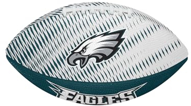 Wilson American Football NFL Team Tailgate, Gummi, Schwarz / Grün, Junior