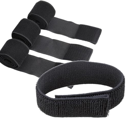 MaNeaz 4 Pièces Sangle Cheville Serre Pantalon Velo Clips De Vélo Hautement Élastiques Protège Pantalon Vélo Sangle De Pantalon Pour Pantalon De Cyclisme Pantalons Bottes Chemisiers