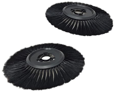 M.p.Parts Ersatzteil Bürsten passend für EINHELL BT-KM 65, TC-KM 65 - Kehrmaschine, 2X Bürste Bürstenset Zuführbürsten
