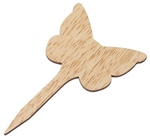 30PCS Plant Label,Wood Plant Tag, Eco Friendly Garden Flower Potted Plant Sign per serra,Etichette per Piante Etichette per Semi da Giardino Targhette per Piante Mini Etichette per Piante da Giardino