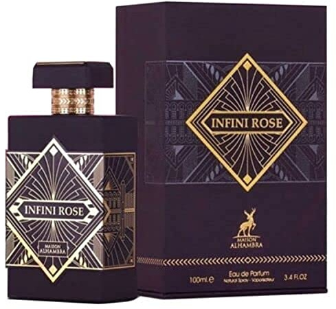 Infini Rose by Maison Alhambra for Unisex - 3.4 oz EDP Spray