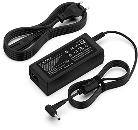 shefor 65W Cargador Portatil para Medion akoya E15301 E15302 E14301 E14412 E16401 E15308 S4403 S4401 S4404 S4402 S14401 S14402 S14405 S14407 FSP065-REB 40068634 Adaptador 3.5 * 1.35mm