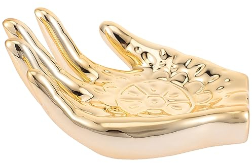 EXCEART Porte-bijoux Présentoir à Bagues Bracelets Colliers Montres Organisateur Décoratif Support Bijoux Transparent