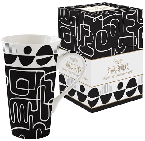 Easy Life - Caja de 1 taza gigante de 60 cl, de porcelana