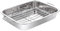 Stainless Steel Roaster and Rack 40cm Large Roasting Pan, Oven Safe, Heavy-Duty Handles, 6.5cm Deep – Durable Bakeware for Meats & Vegetables, Dishwasher Safe