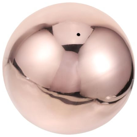 Happyyami Palla Riflettente Acciaio Inossidabile Per Decorazione Giardino Sfera Decorativa Liscia e Lucida Design Vuoto Per Installazione Facile Atmosfera Rilassante Cucina Soggiorno e