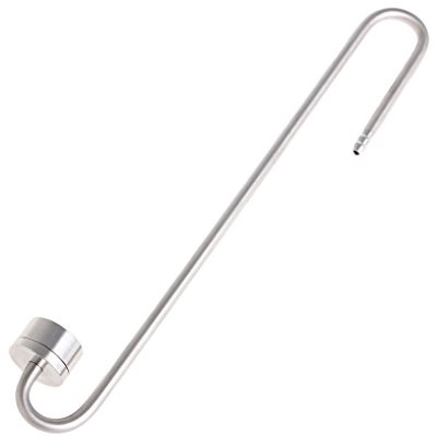 NVOQILIN Diffusore di CO2 in acciaio inox atomizzatore per acquario piantato per creare ricco CO2 silenzioso bolle facile da