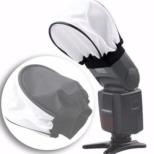 Réflecteur diffuseur flash externe compatible avec Sony Fujifilm softbox pliable bounce lambency professionnel HVL-F60M HVL-F43M HVL-F56AM HVL-F58AM HVL-F45RM EF-42 EF-X20 EF-X500 EF-20