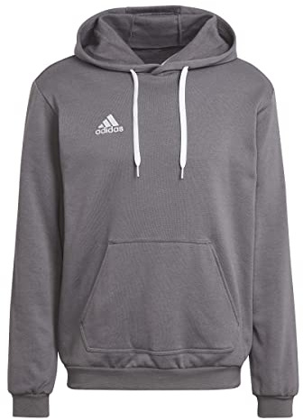 adidas Herren Entrada 22 Sweat Hoodie, Team Grey Four, L