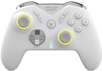 DragonShock - NEBULA PRO - Trådlös Pro handkontroll för Nintendo Switch, Lite Switch, OLED Switch, PS3, PC och Android