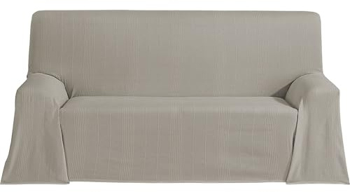 ECOMMERC3 Couvre-lit Multifonction léger et élégant pour canapé ou lit 300 x 260 cm, Lin