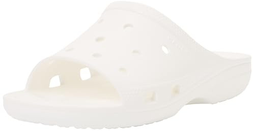 Crocs Women, Saturday Slide W, White, 5 UK Women