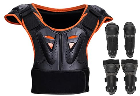 Equipo de protección para patinaje, equipo de capa de flujo de aire 3D con coderas, rodilleras, equipo de protección para patinete, para niños, niñas, deportes, al aire libre, interior, ciclismo