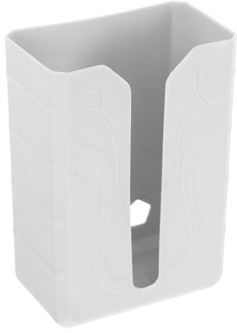 UPKOCH Küchenpapier Halter Ohne Bohren Selbstklebende Taschentuchbox Wandhalterung Kompakte Aufbewahrungsbox Für Küche Bad Wohnzimmer 7.68X5.12X3.15 Zoll Praktisch Und Modern