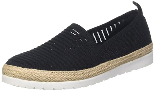 Skechers Femme 113245 Ballerines, Noir, 36 EU